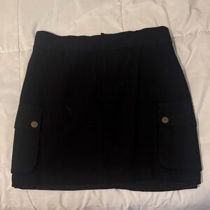 Banana Republic Black Mini Skirt